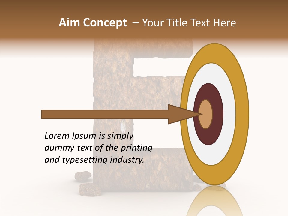 Alphabet Typography Read PowerPoint Template