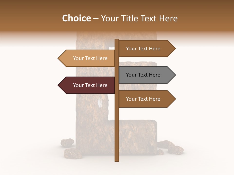 Alphabet Typography Read PowerPoint Template