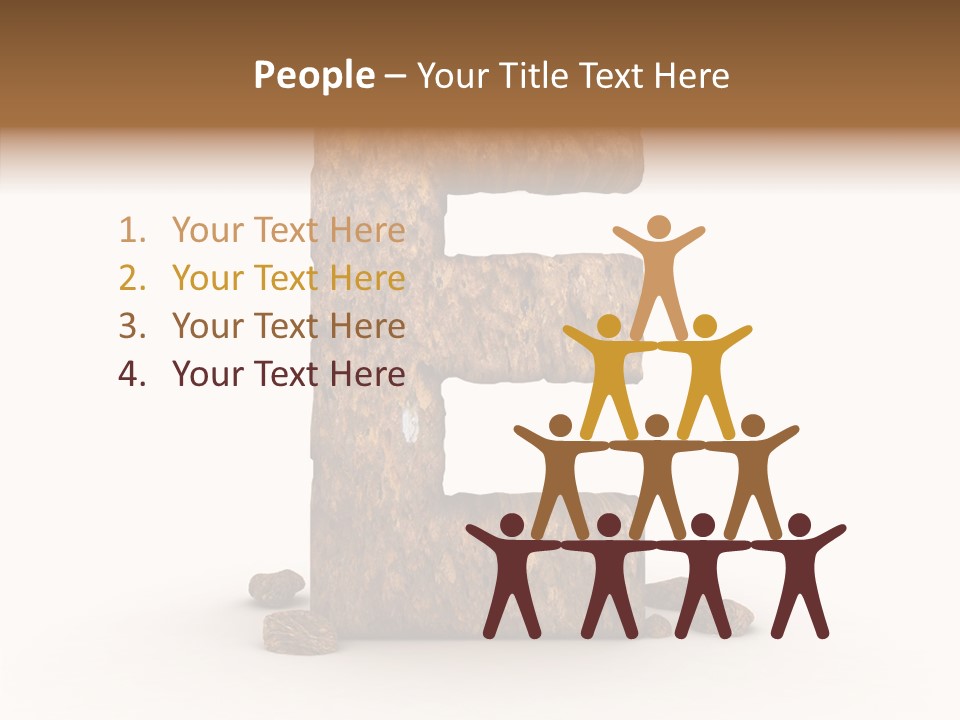 Alphabet Typography Read PowerPoint Template