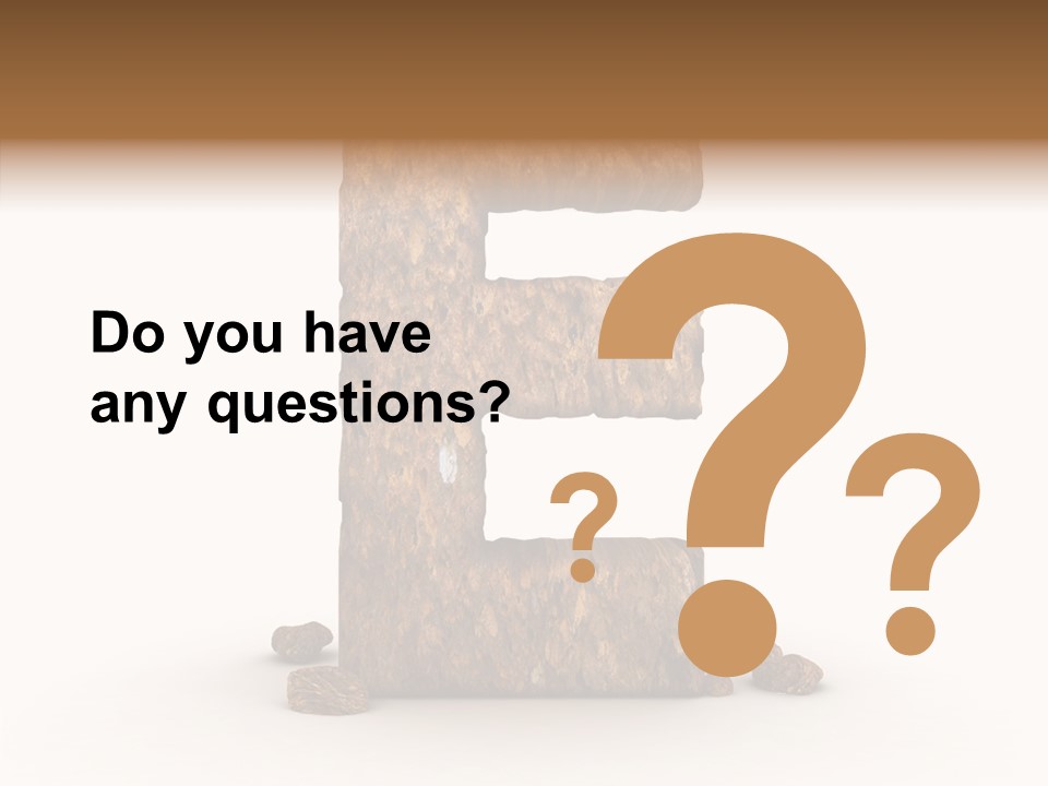 Alphabet Typography Read PowerPoint Template