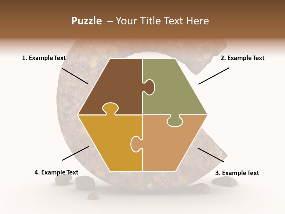 Texture Calligraphy Case PowerPoint Template