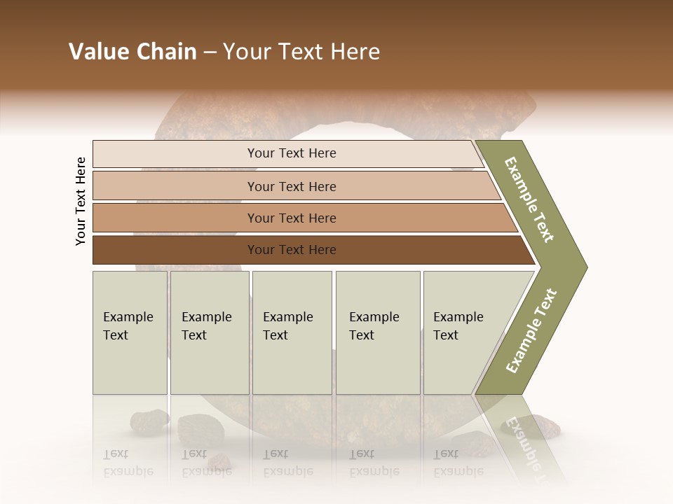 Texture Calligraphy Case PowerPoint Template