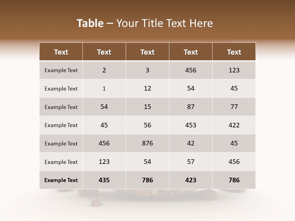 Texture Calligraphy Case PowerPoint Template