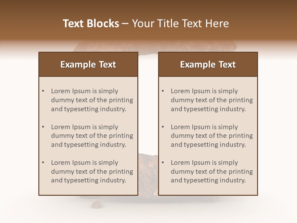 Texture Calligraphy Case PowerPoint Template