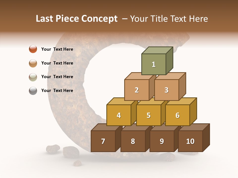 Texture Calligraphy Case PowerPoint Template