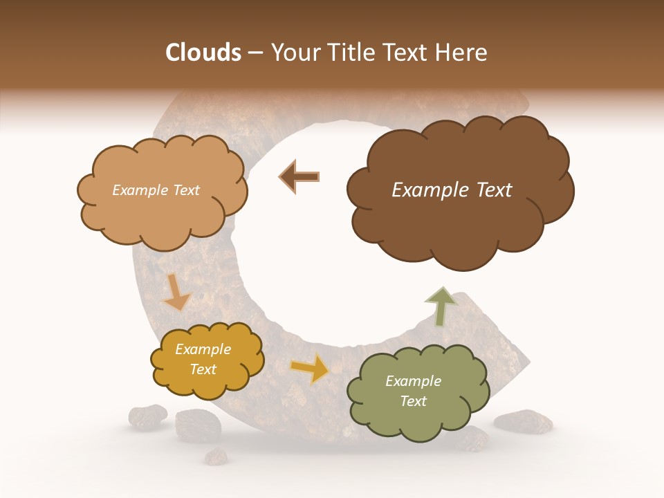 Texture Calligraphy Case PowerPoint Template