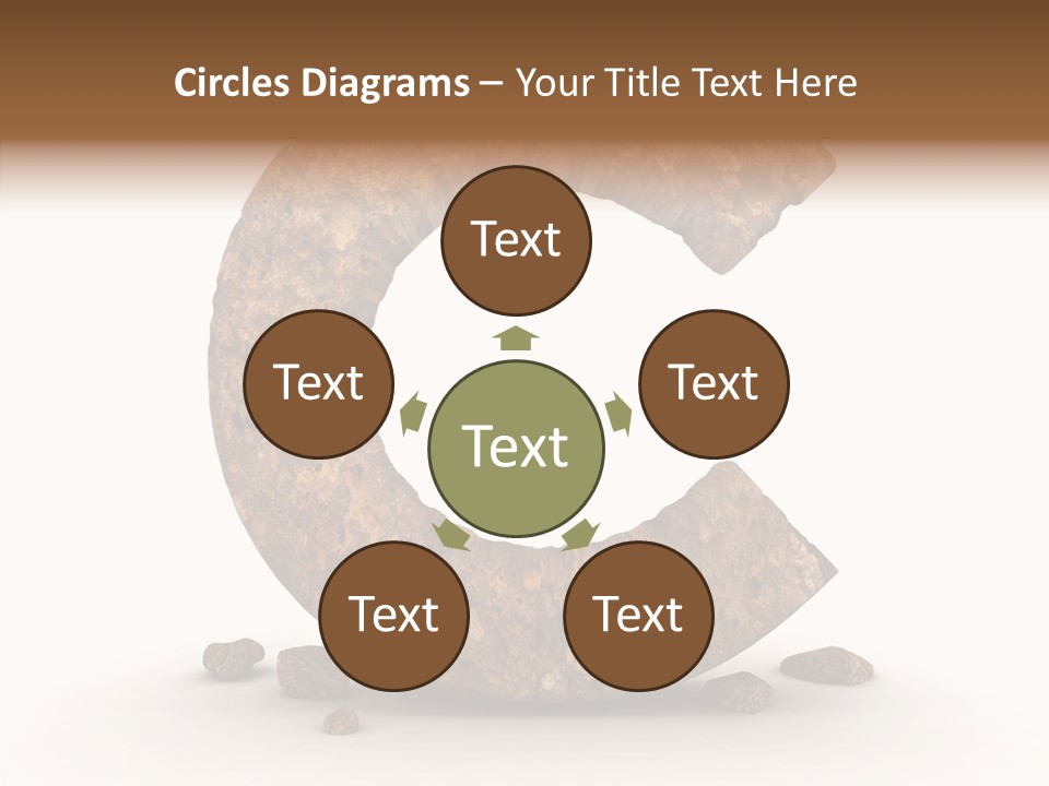 Texture Calligraphy Case PowerPoint Template