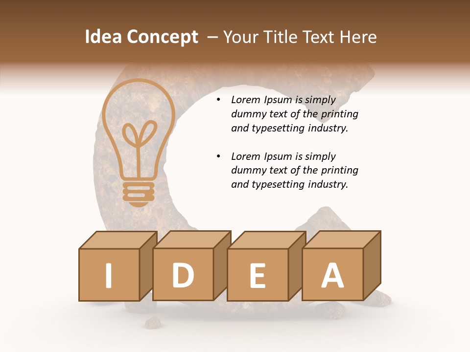 Texture Calligraphy Case PowerPoint Template