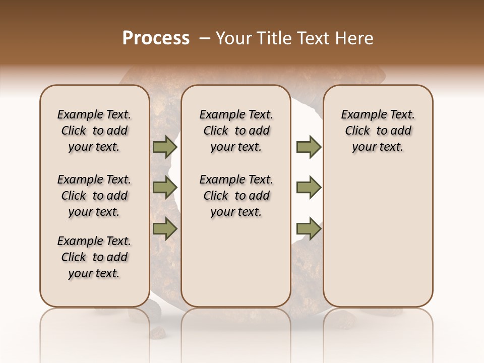 Texture Calligraphy Case PowerPoint Template