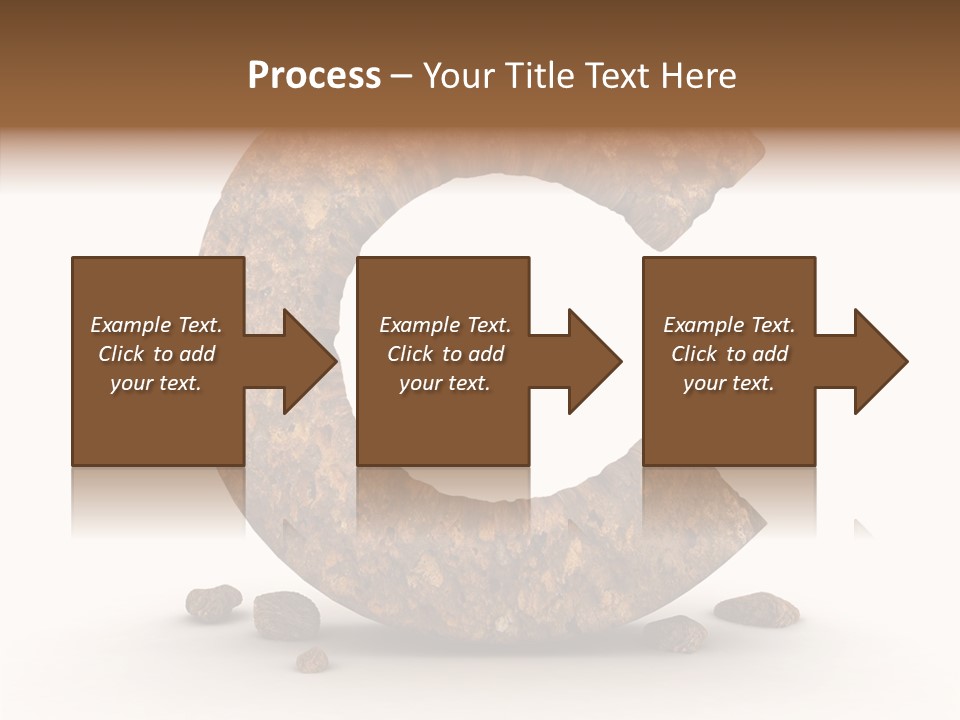 Texture Calligraphy Case PowerPoint Template