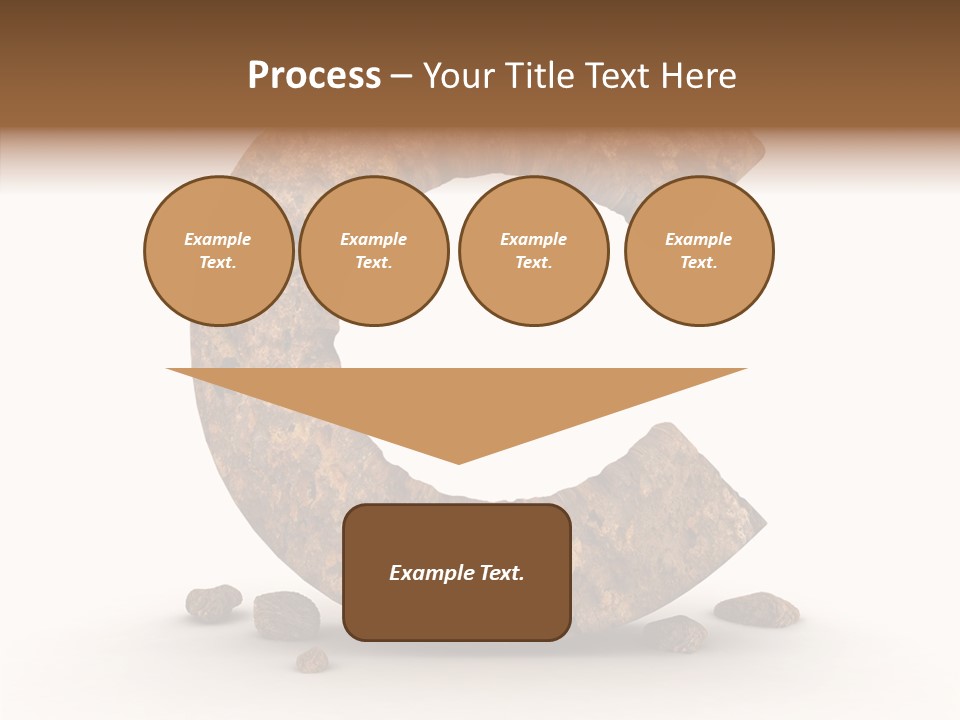 Texture Calligraphy Case PowerPoint Template