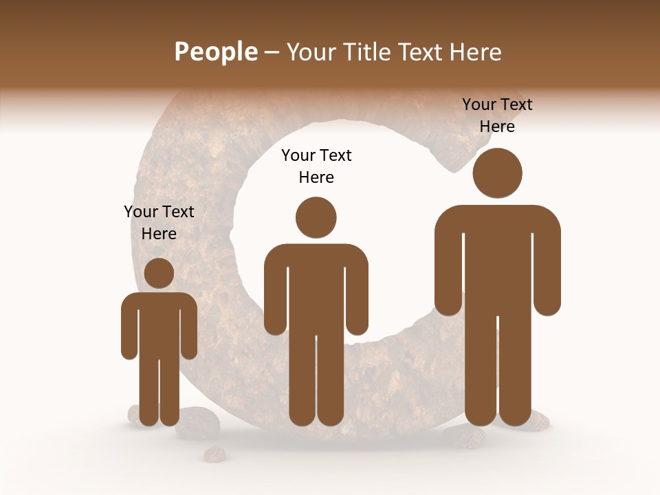 Texture Calligraphy Case PowerPoint Template