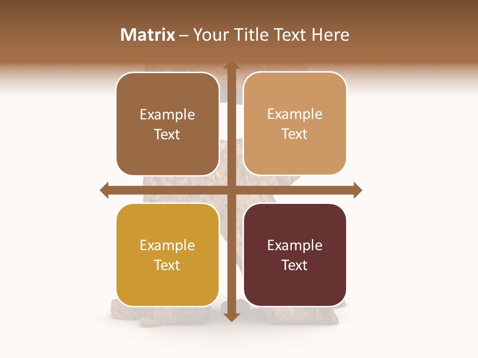 Calligraphy Sketch Mountain PowerPoint Template