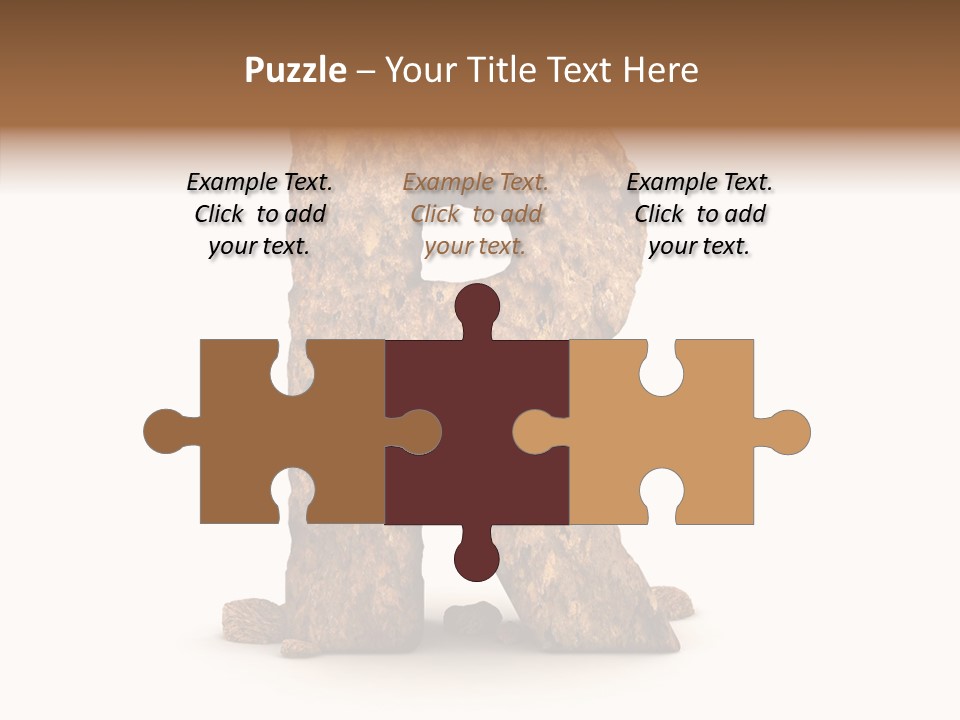 Calligraphy Sketch Mountain PowerPoint Template