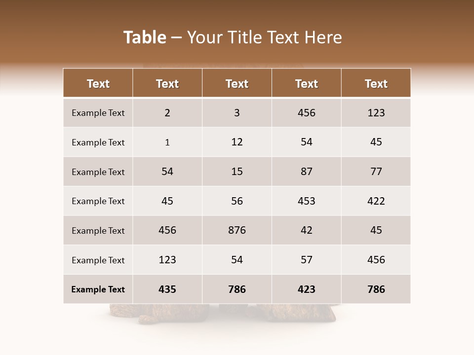 Calligraphy Sketch Mountain PowerPoint Template