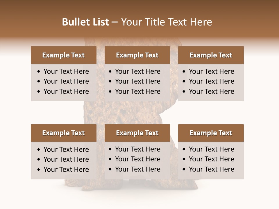 Calligraphy Sketch Mountain PowerPoint Template