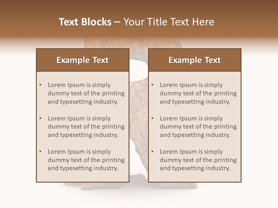 Calligraphy Sketch Mountain PowerPoint Template