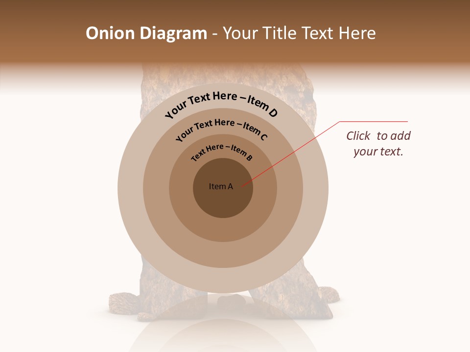 Calligraphy Sketch Mountain PowerPoint Template