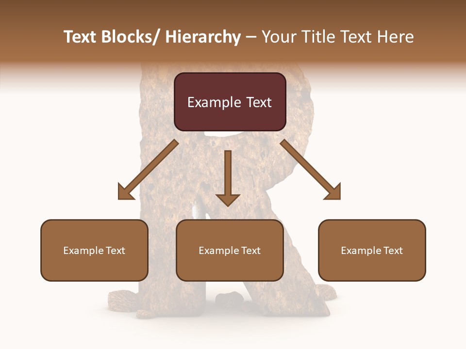 Calligraphy Sketch Mountain PowerPoint Template