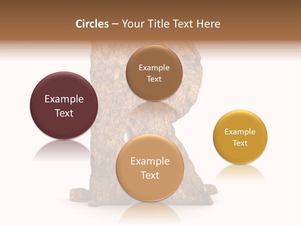 Calligraphy Sketch Mountain PowerPoint Template