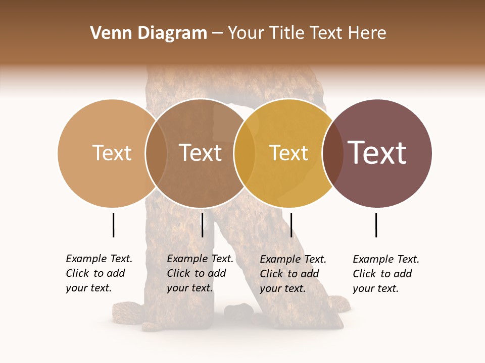 Calligraphy Sketch Mountain PowerPoint Template