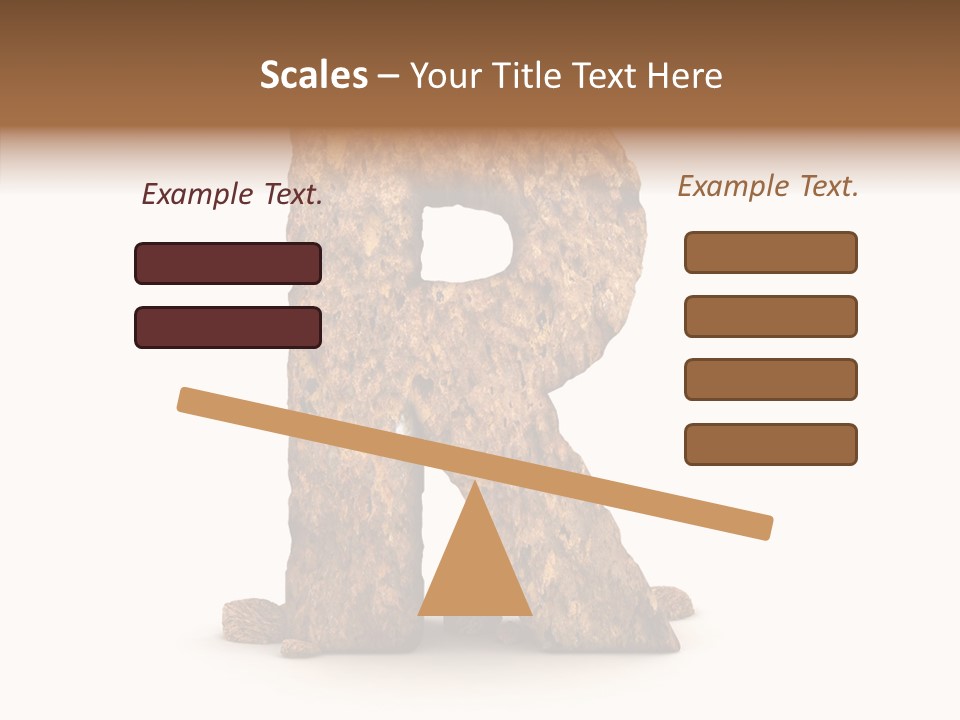 Calligraphy Sketch Mountain PowerPoint Template