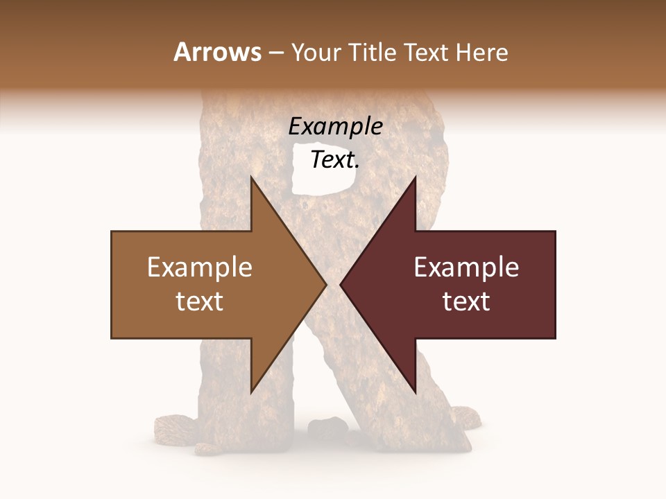 Calligraphy Sketch Mountain PowerPoint Template