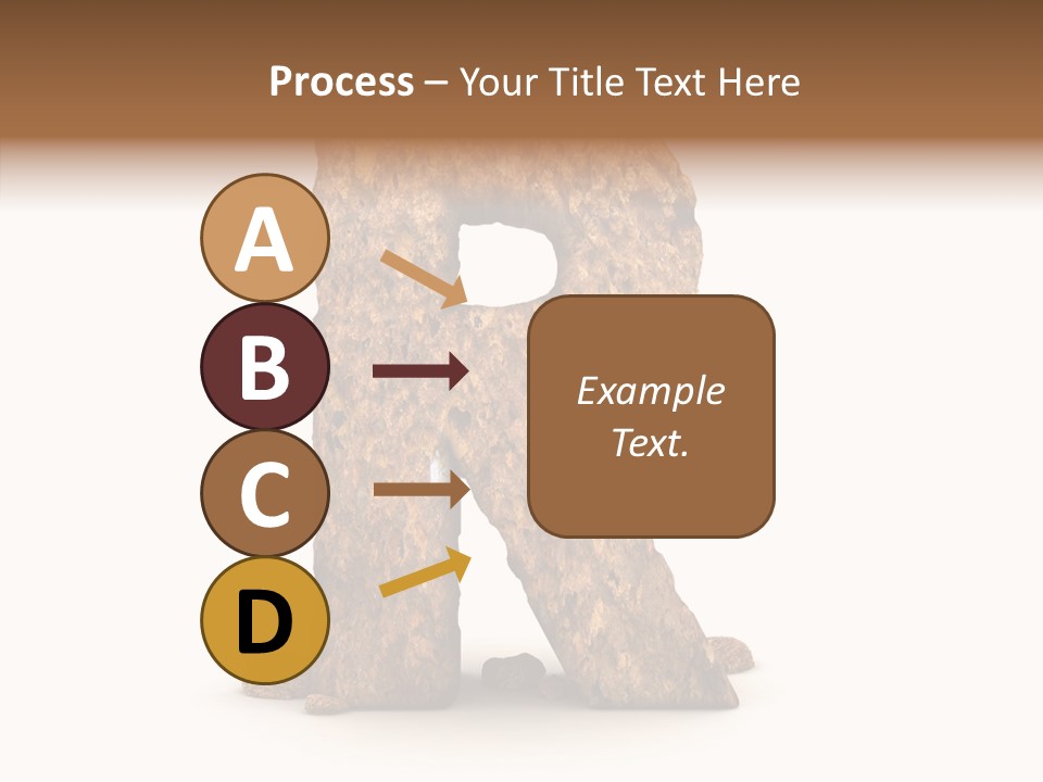 Calligraphy Sketch Mountain PowerPoint Template