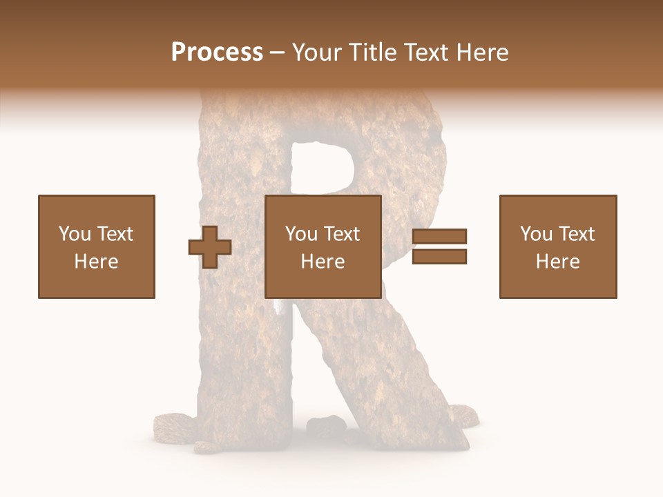 Calligraphy Sketch Mountain PowerPoint Template