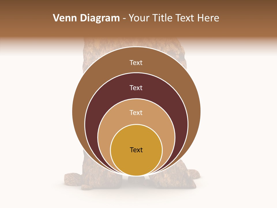 Calligraphy Sketch Mountain PowerPoint Template