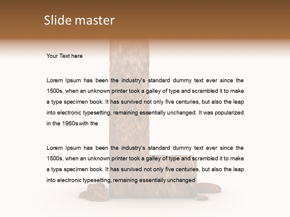 Draw Isolated Style PowerPoint Template