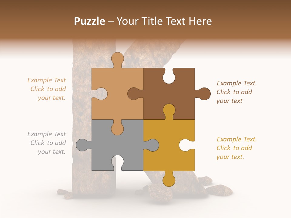 Mountain Text Type PowerPoint Template