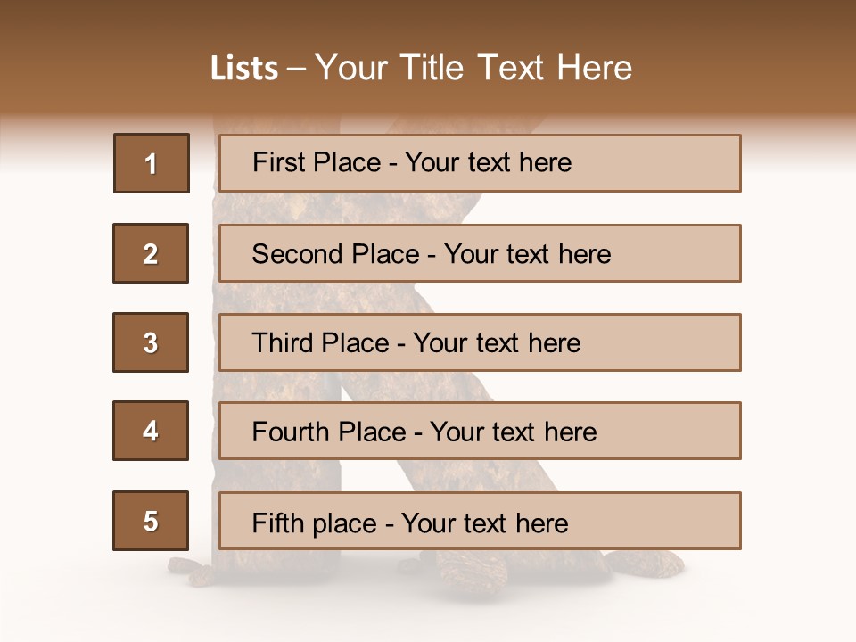 Mountain Text Type PowerPoint Template
