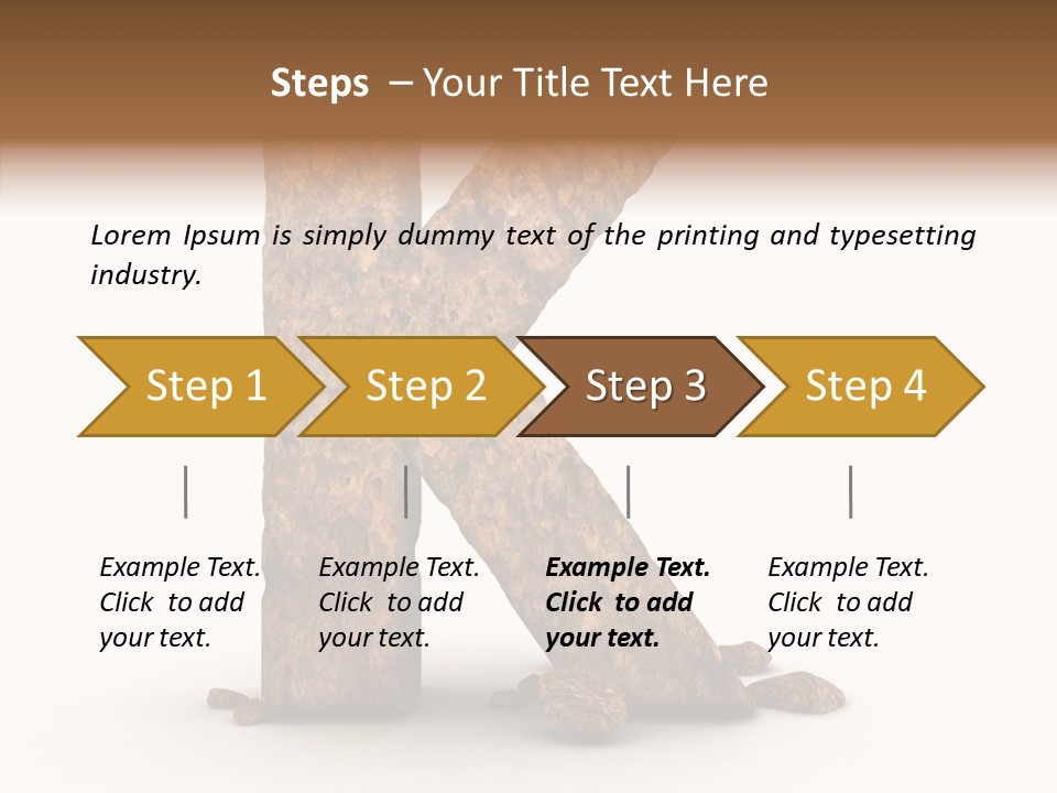Mountain Text Type PowerPoint Template