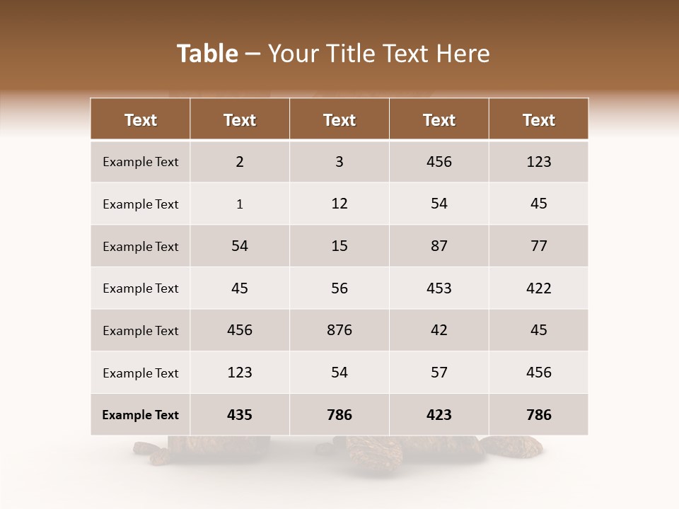 Mountain Text Type PowerPoint Template