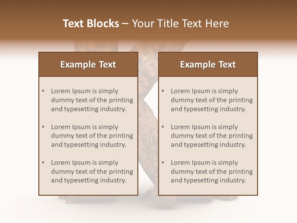 Mountain Text Type PowerPoint Template