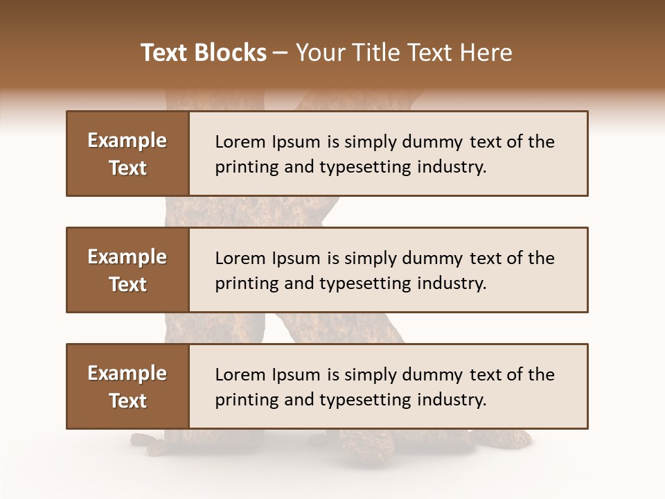 Mountain Text Type PowerPoint Template