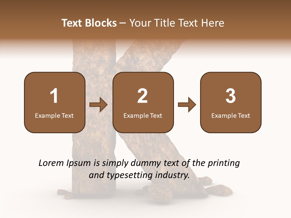 Mountain Text Type PowerPoint Template