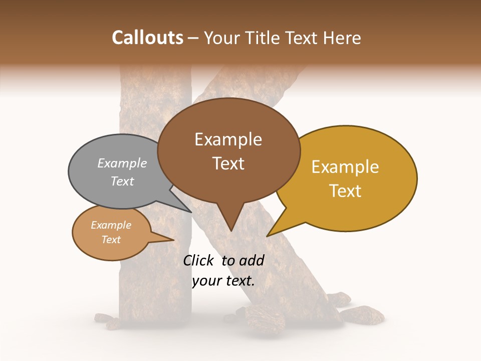 Mountain Text Type PowerPoint Template