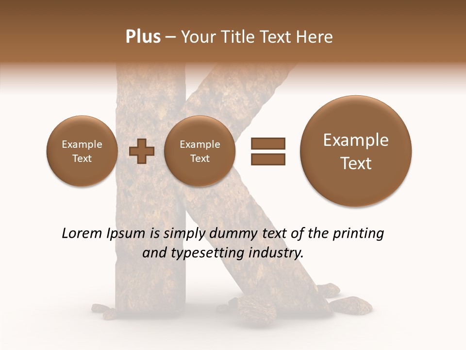 Mountain Text Type PowerPoint Template