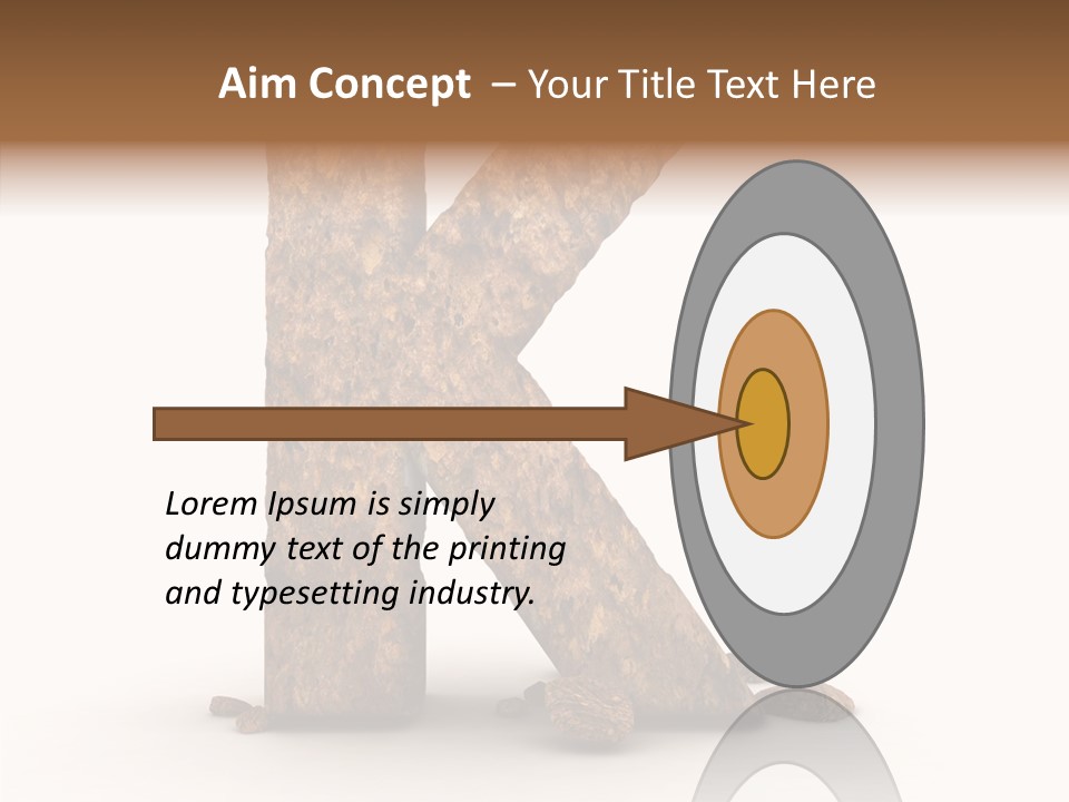 Mountain Text Type PowerPoint Template