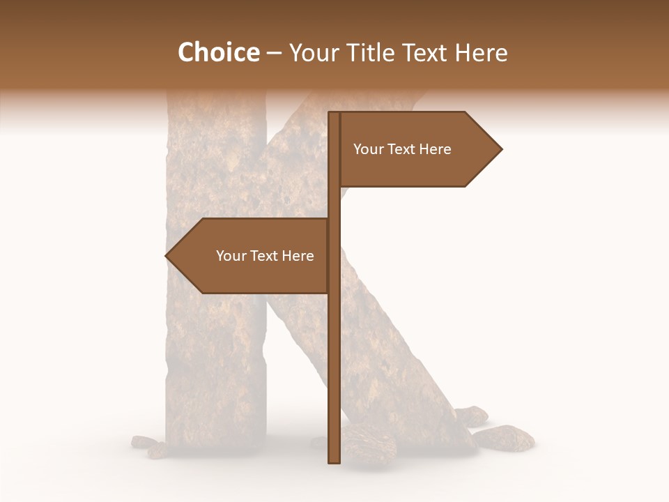 Mountain Text Type PowerPoint Template