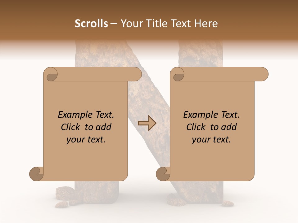 Variety Texture Parchment PowerPoint Template
