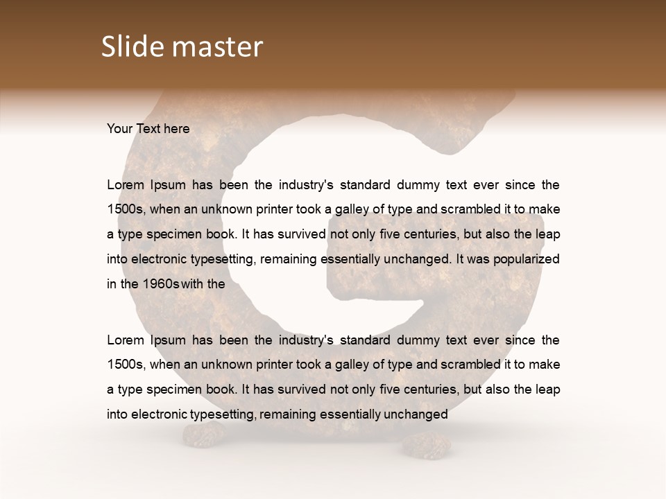 Symbol Drawing Variety PowerPoint Template