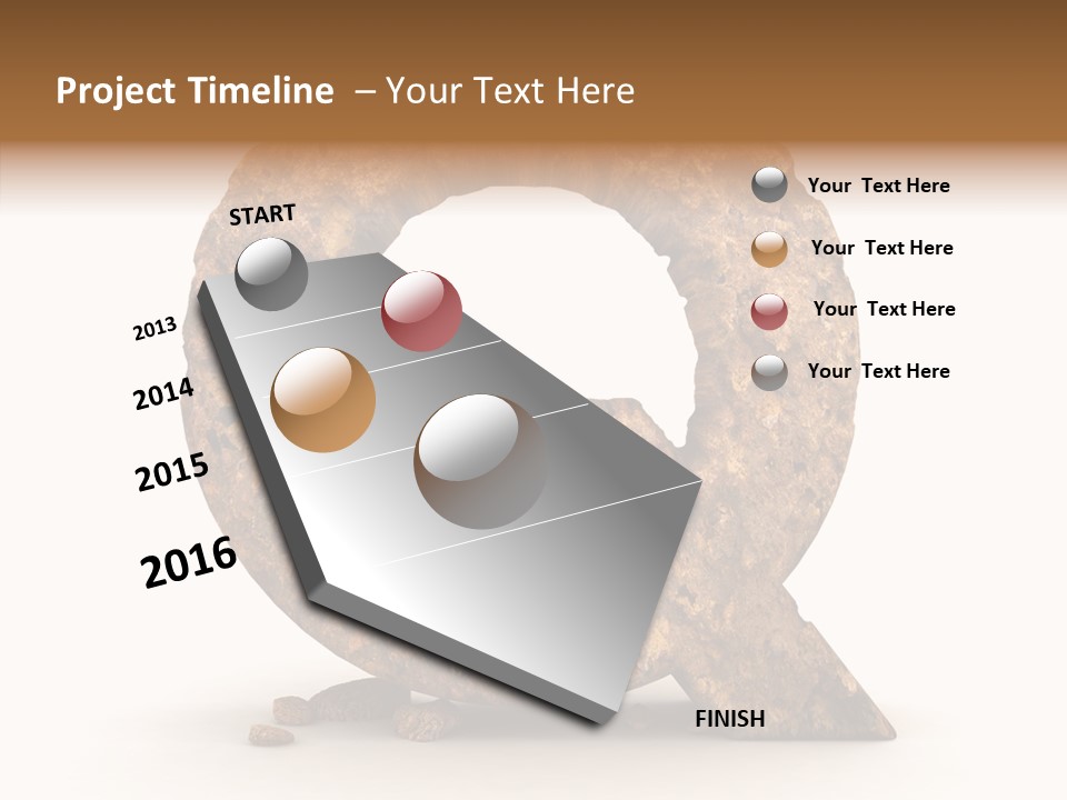Graze Design Letter PowerPoint Template
