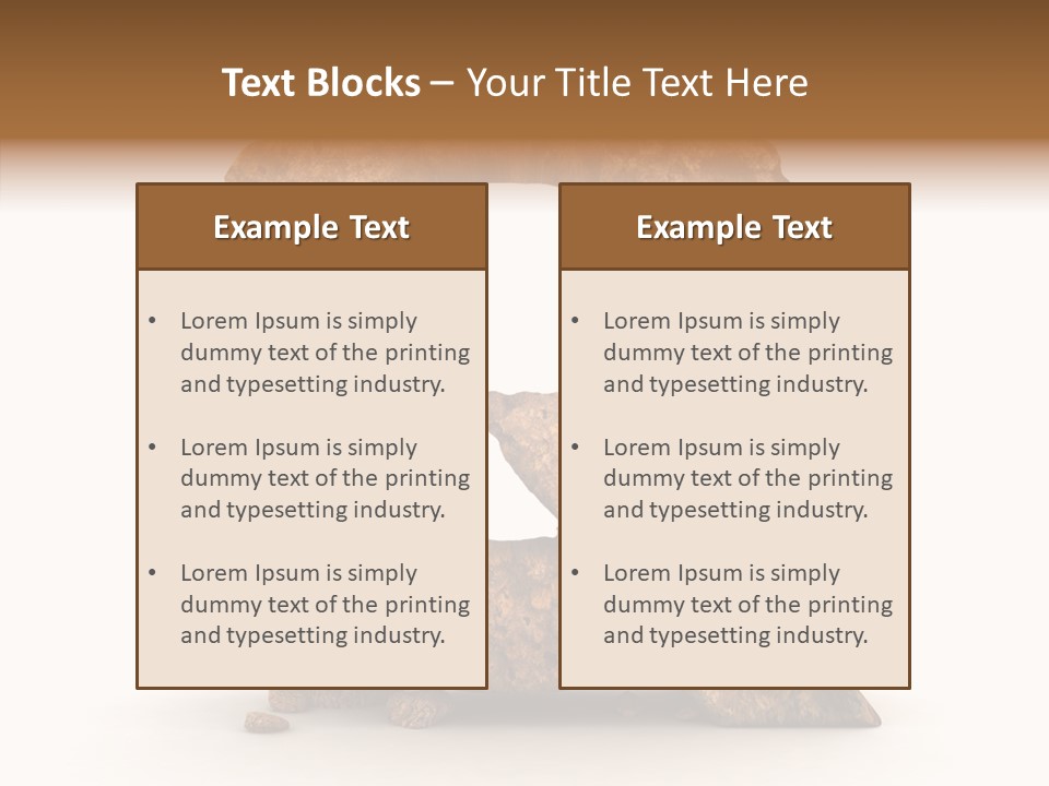 Graze Design Letter PowerPoint Template