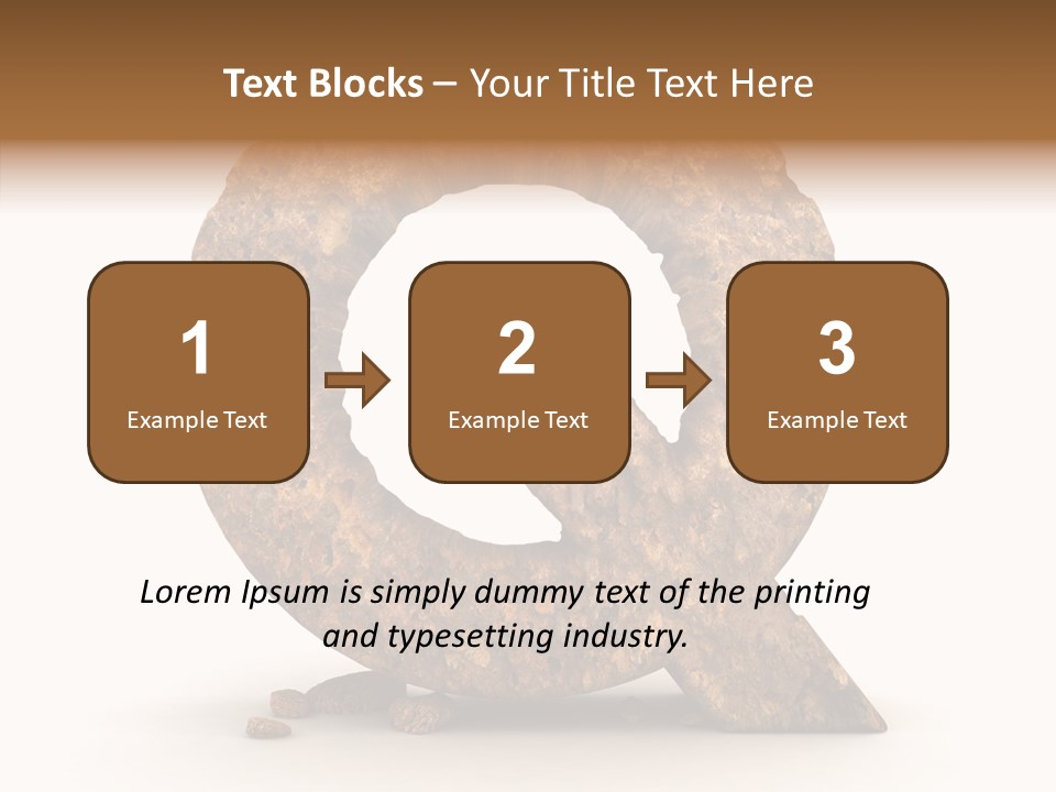 Graze Design Letter PowerPoint Template