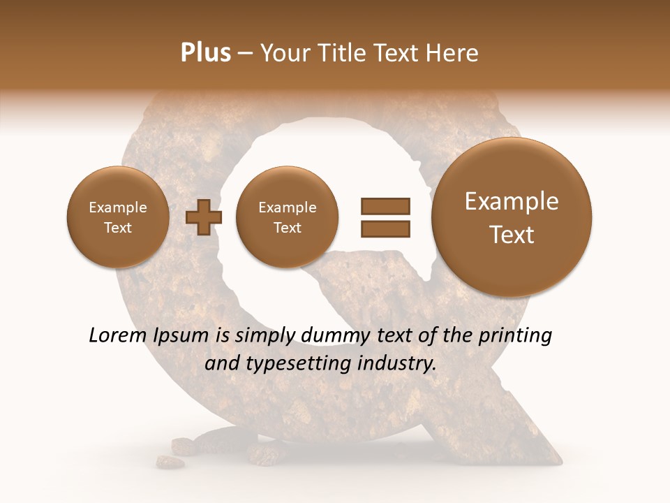 Graze Design Letter PowerPoint Template