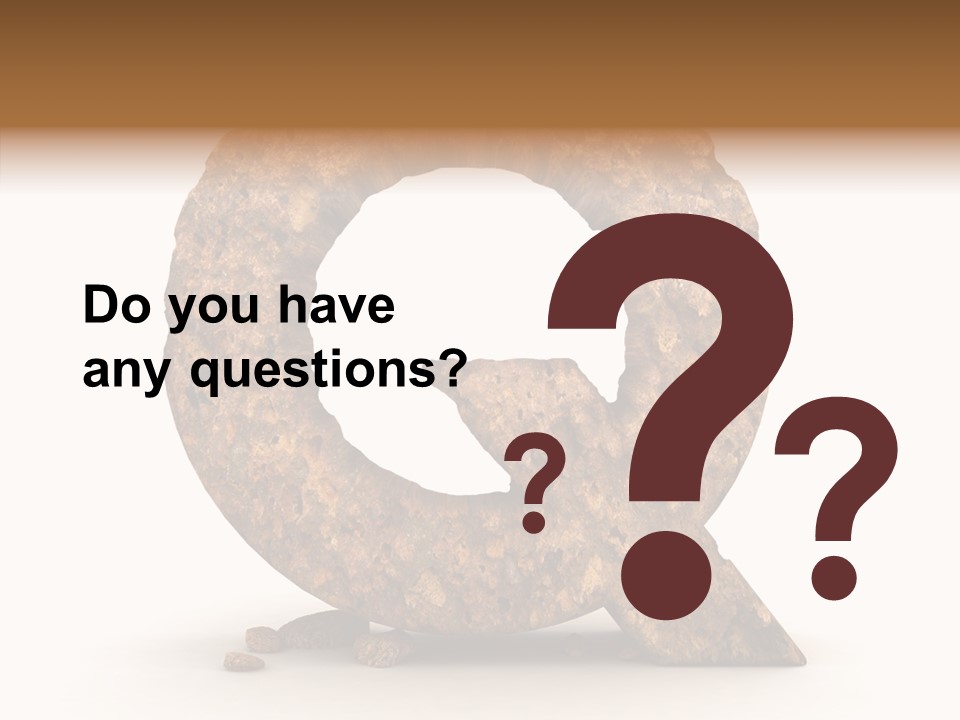 Graze Design Letter PowerPoint Template