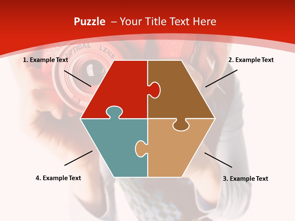 Face Picture Hand PowerPoint Template